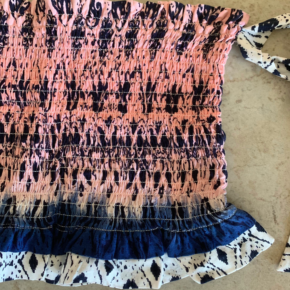 Ocean Drive Ruched Crop Top - Picture 3 of 6